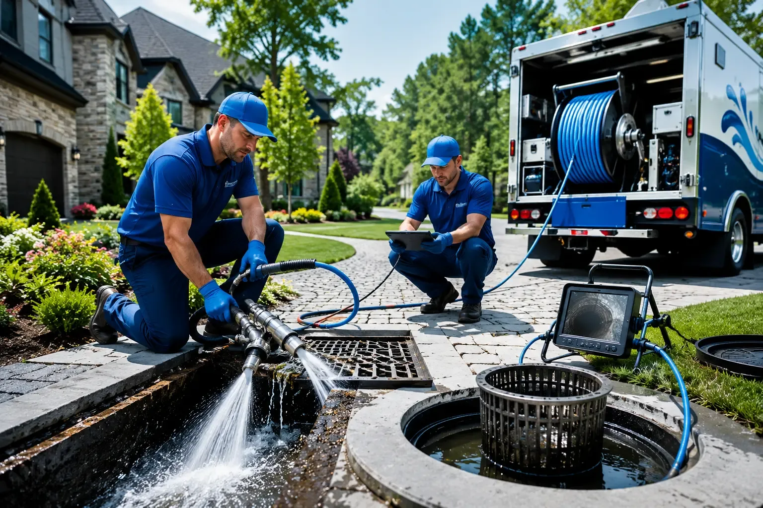Local outdoor drain cleaning professionals in Berkshire, MA